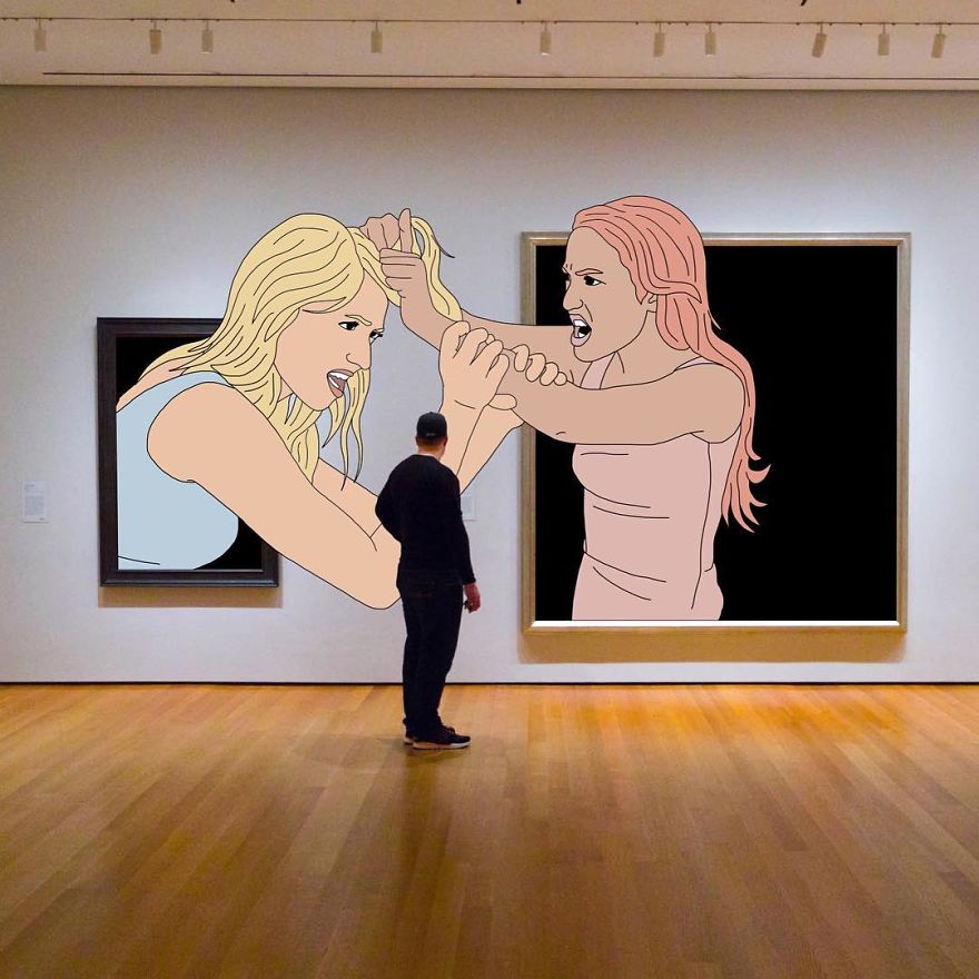 Polish Artist Uses Found Photographs To Create Funny Stories Polish Artist Uses Found Photographs To Create Funny Stories