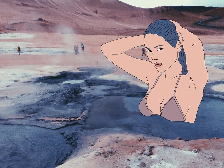 Polish Artist Uses Found Photographs To Create Funny Stories Polish Artist Uses Found Photographs To Create Funny Stories