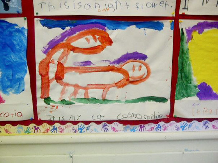 55 Innocent Kid Drawings That Look Totally NSFW
