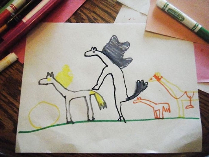 55 Innocent Kid Drawings That Look Totally NSFW