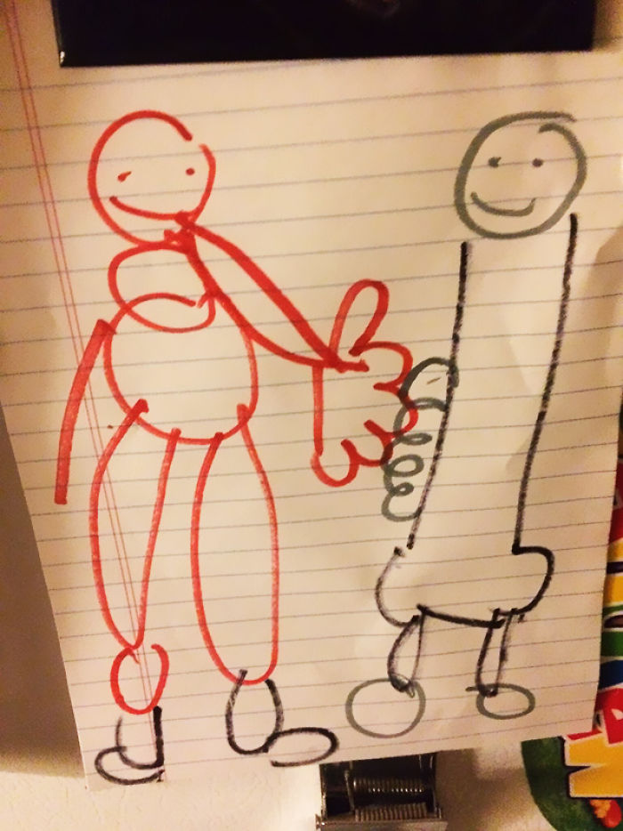 55 Innocent Kid Drawings That Look Totally NSFW