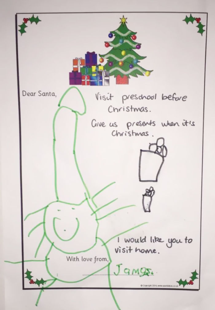 55 Innocent Kid Drawings That Look Totally NSFW