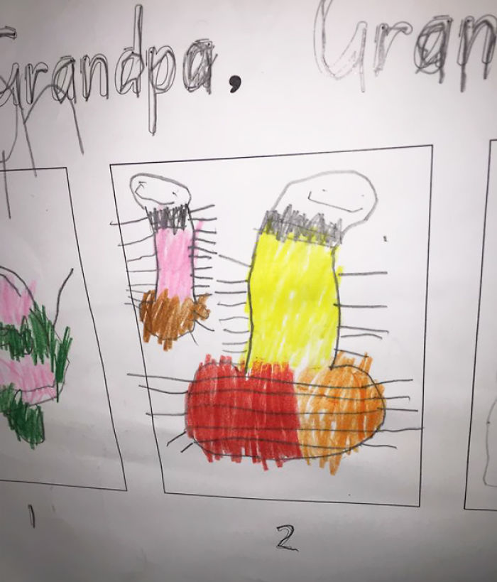 55 Innocent Kid Drawings That Look Totally NSFW