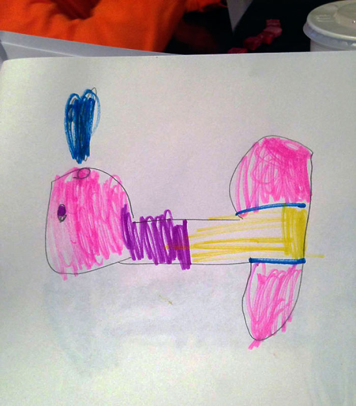 55 Innocent Kid Drawings That Look Totally NSFW