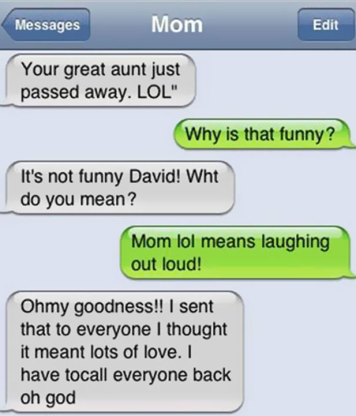 61 Of The Funniest Texts From Moms Ever 61 Of The Funniest Texts From Moms Ever