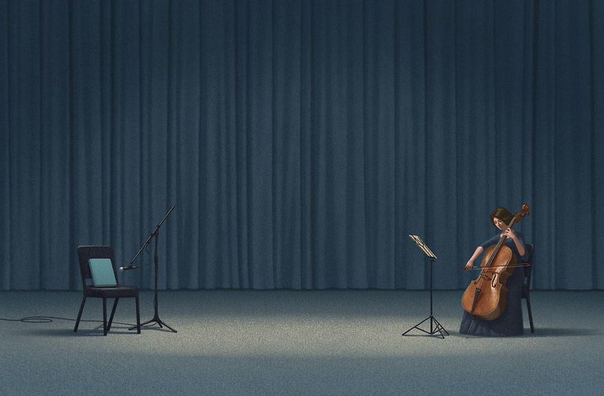 Surreal Illustrations For Book Lovers By Korean Artist Jungho Lee Surreal Illustrations For Book Lovers By Korean Artist Jungho Lee