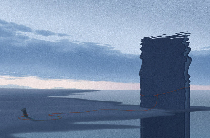 Surreal Illustrations For Book Lovers By Korean Artist Jungho Lee Surreal Illustrations For Book Lovers By Korean Artist Jungho Lee