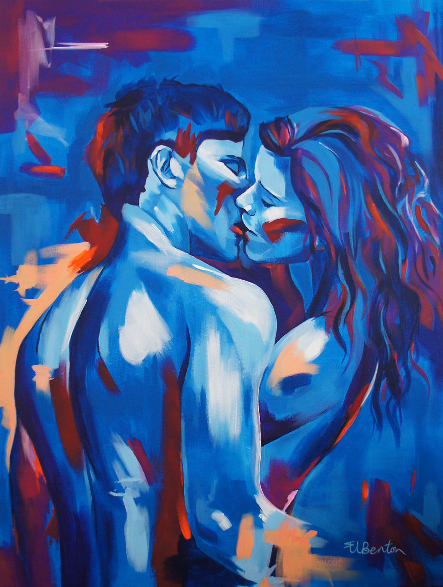 I Layer Up Colors Without Much Planning To Create These Vibrant Portraits Of Animals And People