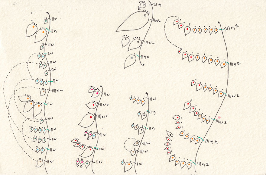 Two Graphic Designer Pen Pals Communicate Using Only Infographics, Eventually Become Good Friends