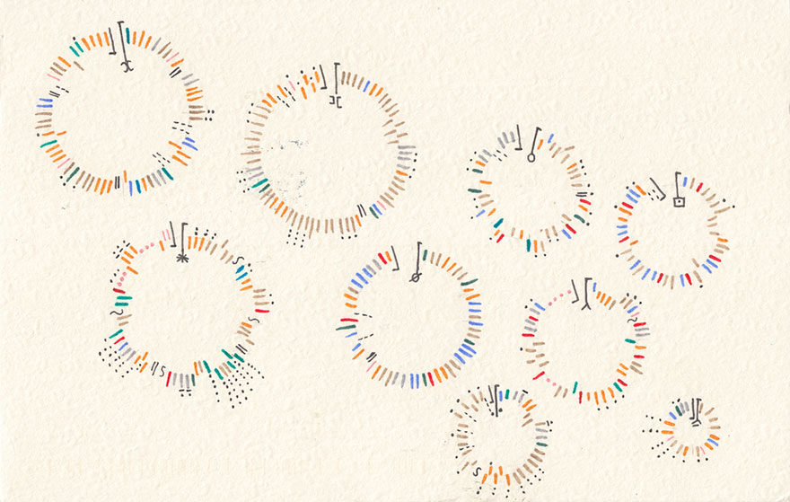 Two Graphic Designer Pen Pals Communicate Using Only Infographics, Eventually Become Good Friends