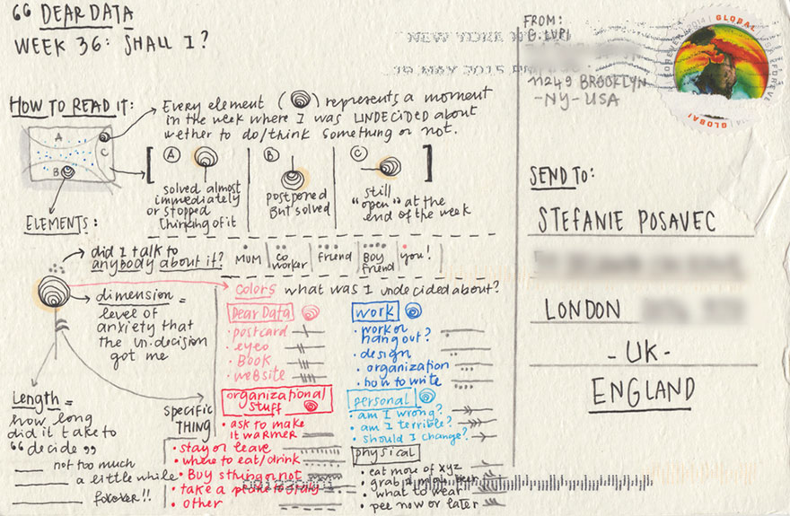 Two Graphic Designer Pen Pals Communicate Using Only Infographics, Eventually Become Good Friends