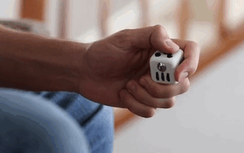 This Fidget Cube Is A 6-Sided Desk Toy That Will Keep Your Restless Fingers Busy This Fidget Cube Is A 6-Sided Desk Toy That Will Keep Your Restless Fingers Busy