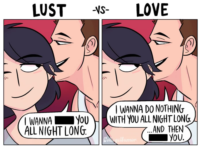 Love Vs. Lust