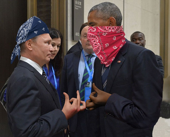 Obama And Putin&#8217;s Death Stare Gets Hilariously Trolled By Photoshoppers