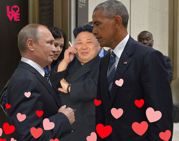 Obama And Putin&#8217;s Death Stare Gets Hilariously Trolled By Photoshoppers