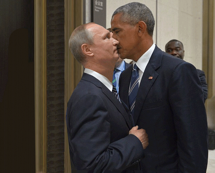 Obama And Putin&#8217;s Death Stare Gets Hilariously Trolled By Photoshoppers