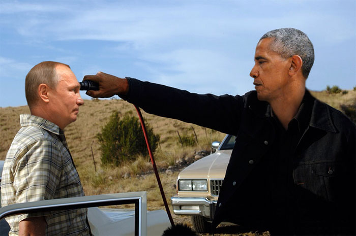 Obama And Putin&#8217;s Death Stare Gets Hilariously Trolled By Photoshoppers