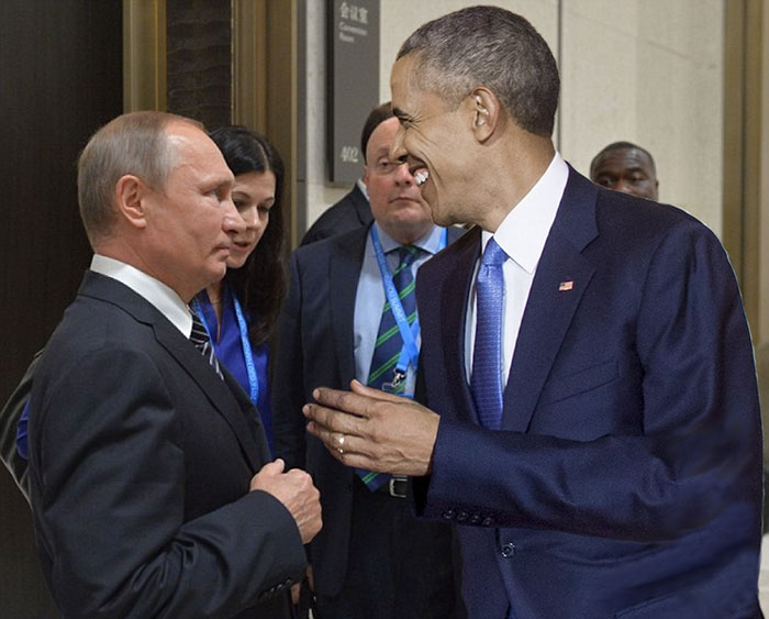 Obama And Putin&#8217;s Death Stare Gets Hilariously Trolled By Photoshoppers