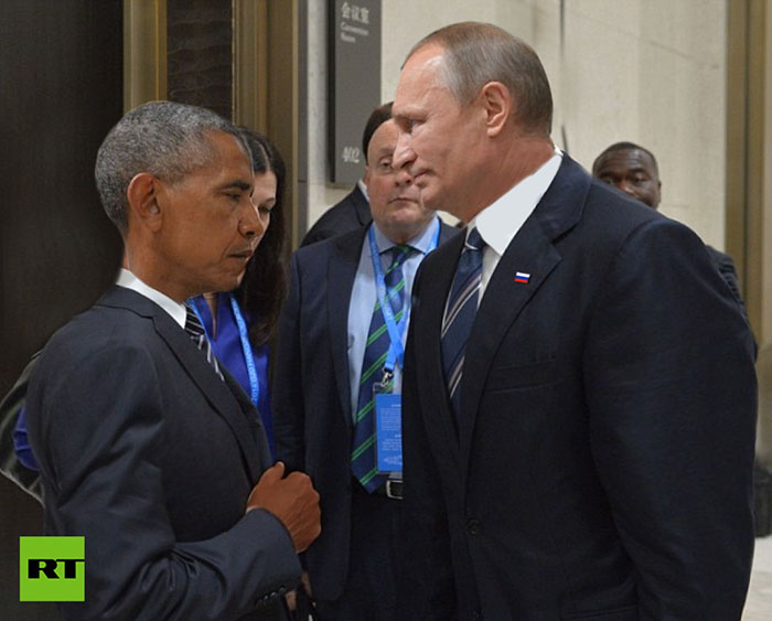 Obama And Putin&#8217;s Death Stare Gets Hilariously Trolled By Photoshoppers