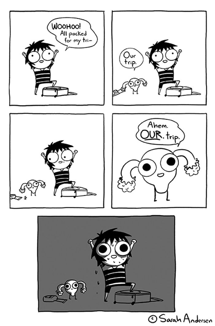 13 Comics About Periods By Sarah’s Scribbles That Only Women Will Understand 13 Comics About Periods By Sarah’s Scribbles That Only Women Will Understand