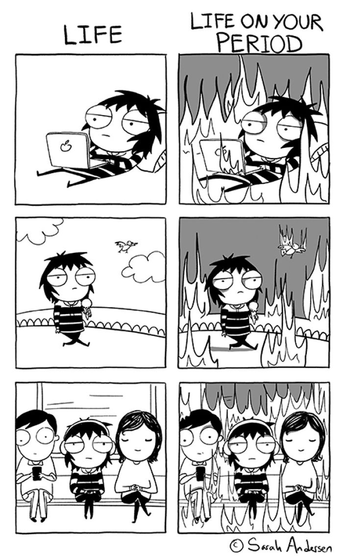 13 Comics About Periods By Sarah’s Scribbles That Only Women Will Understand 13 Comics About Periods By Sarah’s Scribbles That Only Women Will Understand