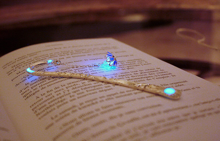 Magical Glow-In-The-Dark Bookmarks By Manon Richard