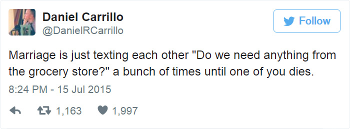 92 Hilarious Tweets About Married Life That Perfectly Sum Up Marriage