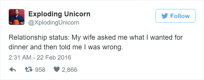 92 Hilarious Tweets About Married Life That Perfectly Sum Up Marriage