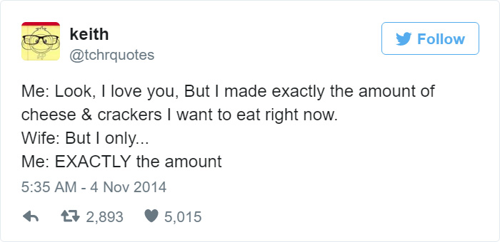 92 Hilarious Tweets About Married Life That Perfectly Sum Up Marriage