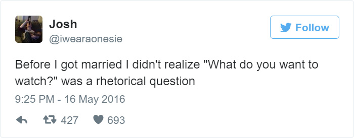 92 Hilarious Tweets About Married Life That Perfectly Sum Up Marriage