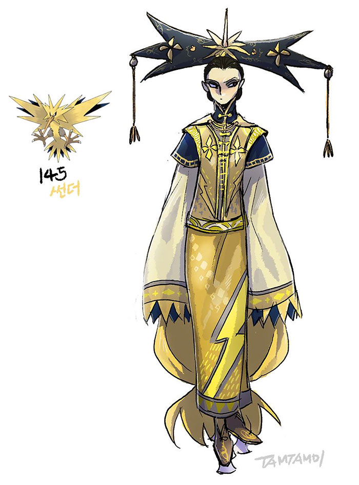 Artist Turns Pokémon Into Humans (51 pics) Artist Turns Pokémon Into Humans (51 pics)