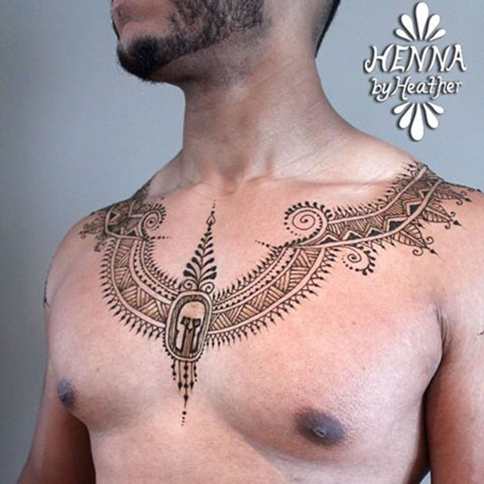 ‘Menna’ Trend Sees Men Wearing Intricate Henna Tattoos ‘Menna’ Trend Sees Men Wearing Intricate Henna Tattoos