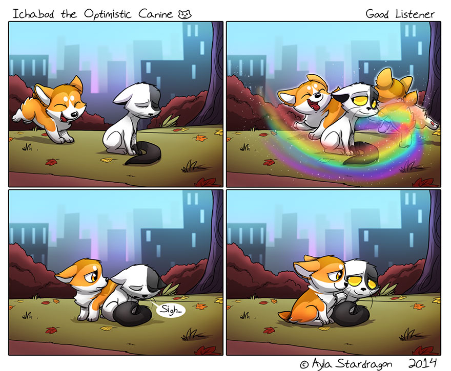 Meet Ichabod, The Most Optimistic Canine That Will Instantly Make You Smile Meet Ichabod, The Most Optimistic Canine That Will Instantly Make You Smile