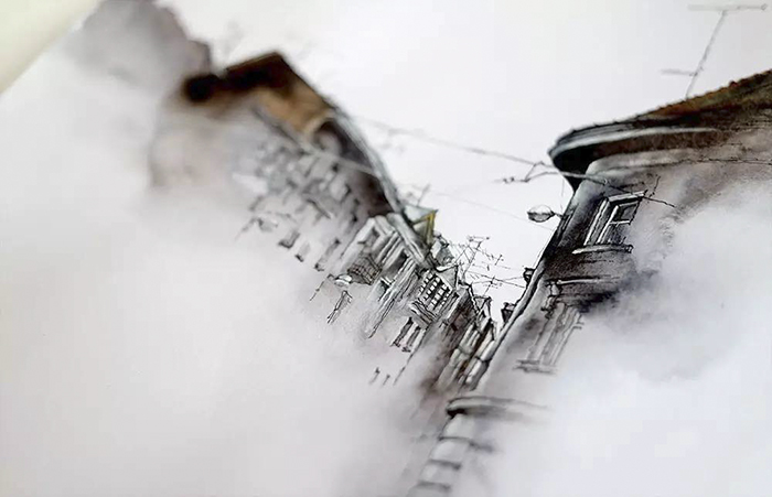 Korean Artist Watercolors Cities She Visits Korean Artist Watercolors Cities She Visits