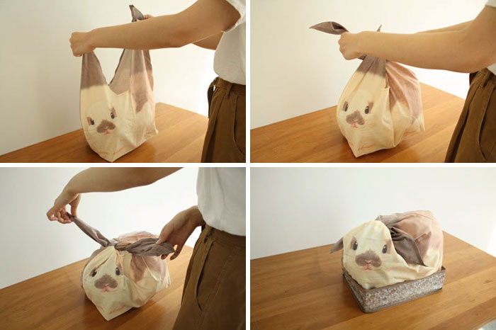 Bunny Bags From Japan That Turn Your Household Stuff Into Rabbits