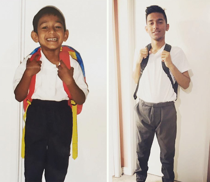 28 Pics Of First Day Of School Vs Last Day Of School 28 Pics Of First Day Of School Vs Last Day Of School