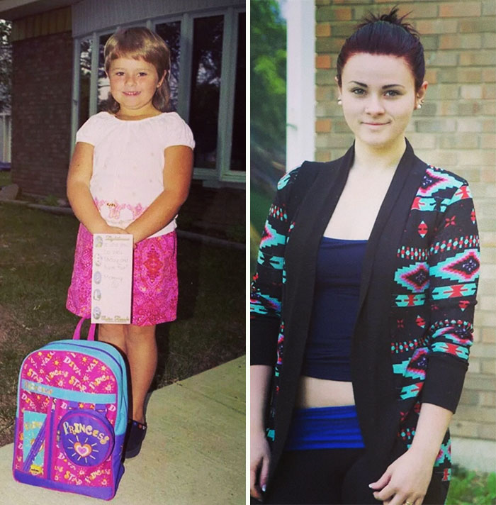 28 Pics Of First Day Of School Vs Last Day Of School 28 Pics Of First Day Of School Vs Last Day Of School