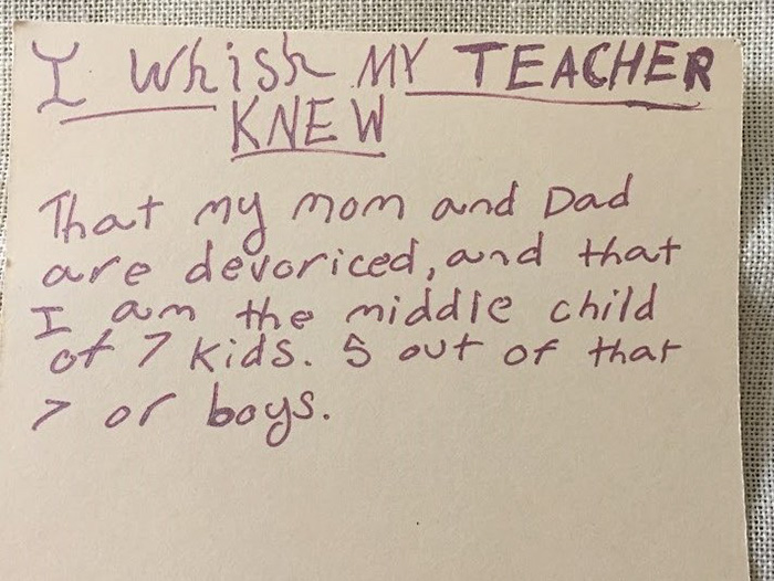 This Teacher Asked Kids A Simple Question And Was Heartbroken After Hearing Their Answers This Teacher Asked Kids A Simple Question And Was Heartbroken After Hearing Their Answers
