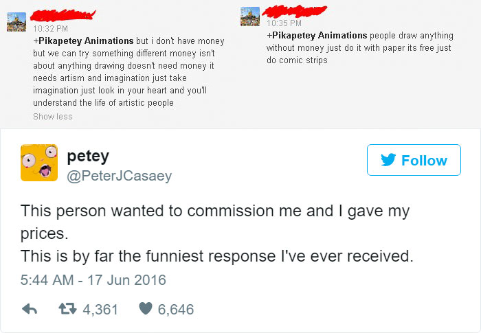 97 People Who Think They Can Pay Artists In “Exposure” 97 People Who Think They Can Pay Artists In “Exposure”