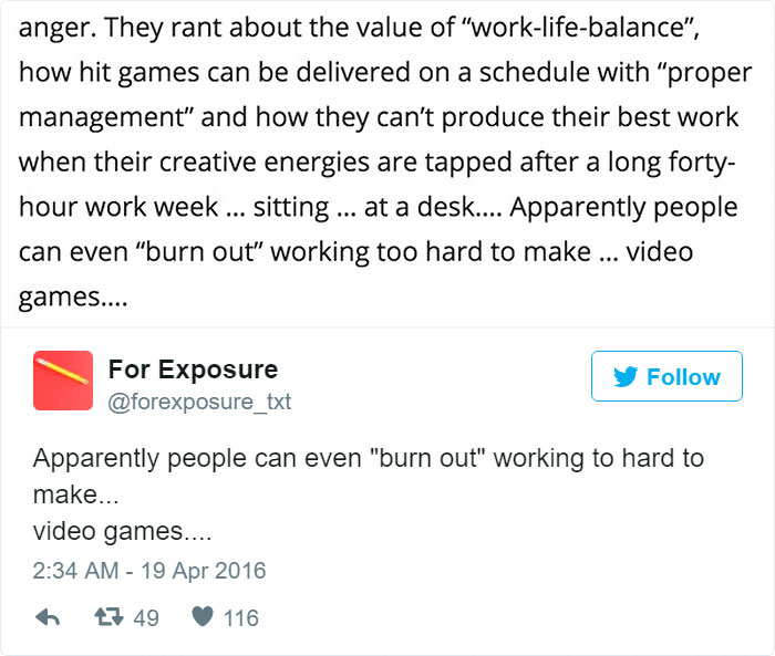 97 People Who Think They Can Pay Artists In “Exposure” 97 People Who Think They Can Pay Artists In “Exposure”