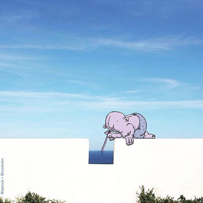 Illustrator Adds Funny Cartoons To Strangers’ Instagram Photos (Part 3) Illustrator Adds Funny Cartoons To Strangers’ Instagram Photos (Part 3)