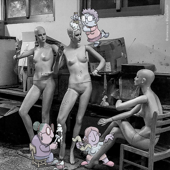 Illustrator Adds Funny Cartoons To Strangers’ Instagram Photos (Part 3) Illustrator Adds Funny Cartoons To Strangers’ Instagram Photos (Part 3)