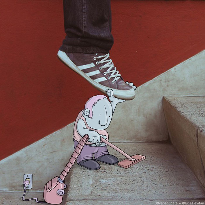 Illustrator Adds Funny Cartoons To Strangers’ Instagram Photos (Part 3) Illustrator Adds Funny Cartoons To Strangers’ Instagram Photos (Part 3)