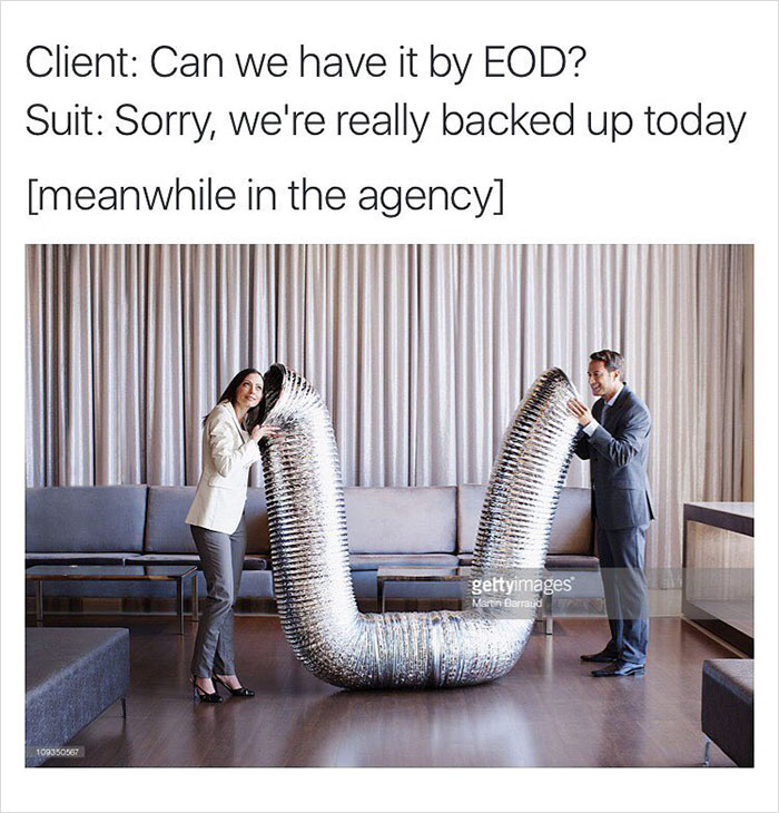 What’s It Like To Work At Ad Agency Hilariously Explained With Stock Photos What’s It Like To Work At Ad Agency Hilariously Explained With Stock Photos
