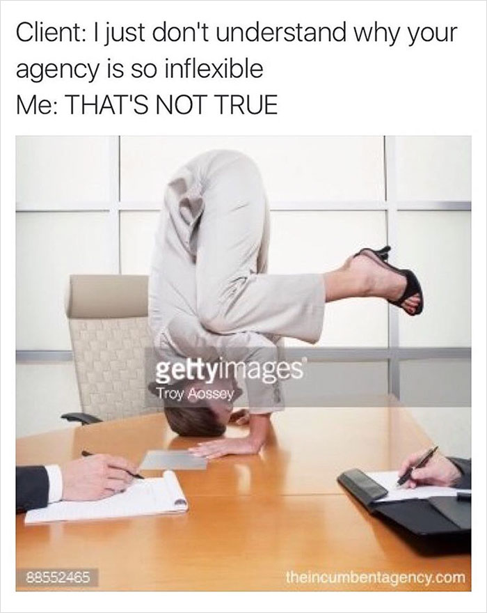 What’s It Like To Work At Ad Agency Hilariously Explained With Stock Photos What’s It Like To Work At Ad Agency Hilariously Explained With Stock Photos