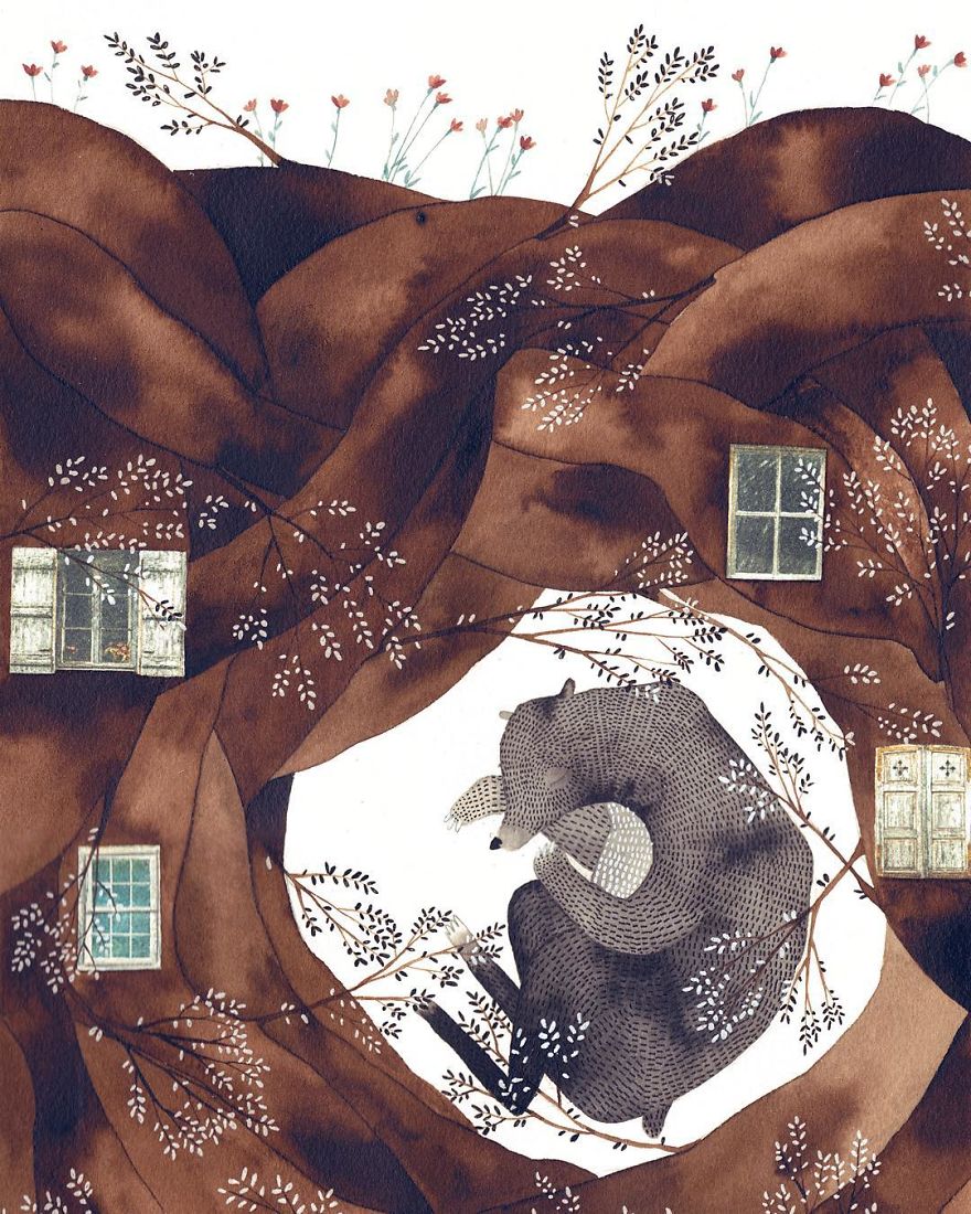 My Case Has 11 Different Watercolor Blues