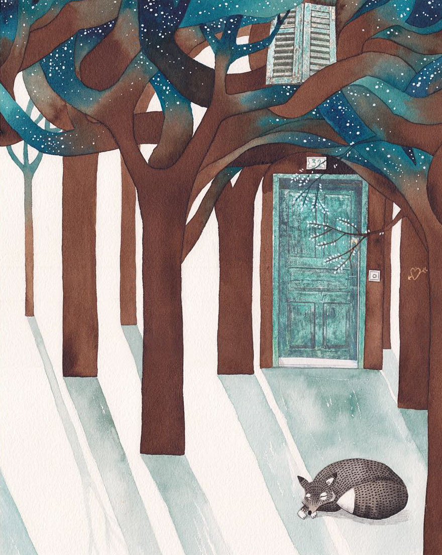 My Case Has 11 Different Watercolor Blues My Case Has 11 Different Watercolor Blues