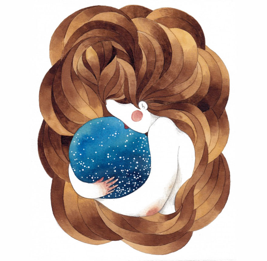 My Case Has 11 Different Watercolor Blues My Case Has 11 Different Watercolor Blues