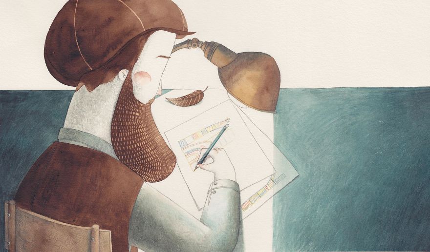 My Case Has 11 Different Watercolor Blues My Case Has 11 Different Watercolor Blues