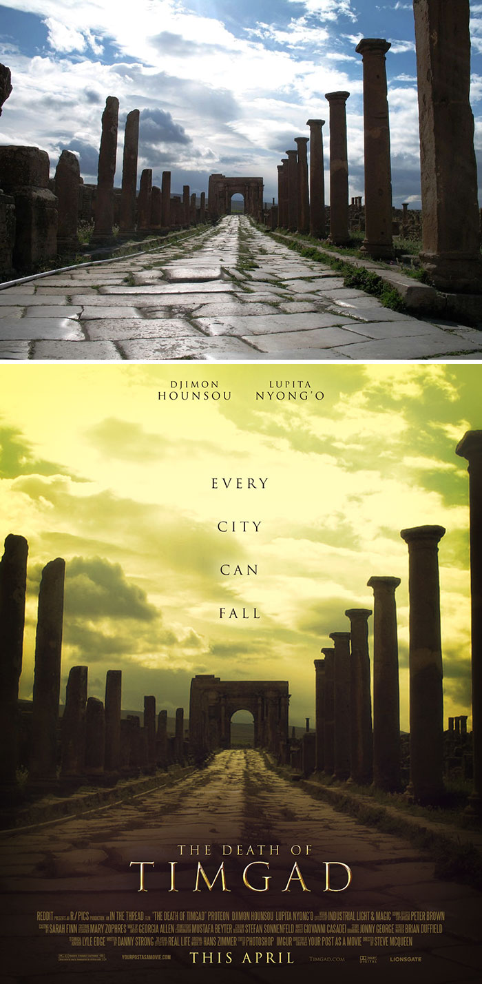 This Guy Is Turning Random People’s Photos Into Movie Posters (62 New Pics)